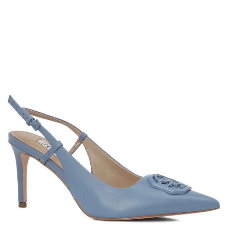 фото Женские босоножки guess aleny fl5alylea05 цв. голубой 38 eu