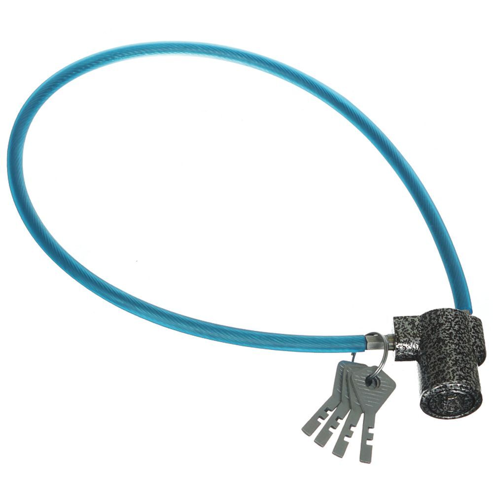 фото Замок велосипедный тросовый, зенит, взт 1.02, 622 мм, 00-00000421 зенит-химмаш