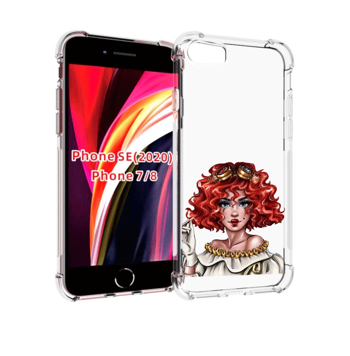 Чехол MyPads модель-в-сине-красных-очках женский для iPhone 7 4.7 / iPhone 8, Прозрачный, Tocco
Чехол MyPads модель-в-сине-красных-очках женский для iPhone 7 4.7 / iPhone 8, Прозрачный, Tocco