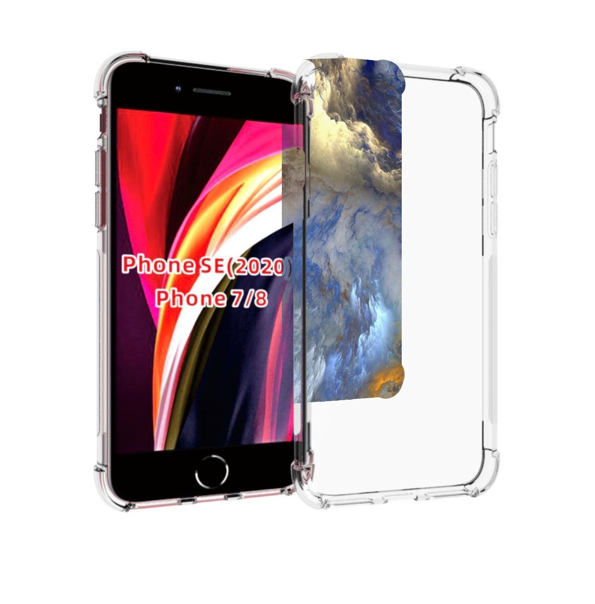 Чехол MyPads мраморное небо для iPhone 7 4.7 / iPhone 8 / iPhone SE 2 (2020), Прозрачный, Tocco
Чехол MyPads мраморное небо для iPhone 7 4.7 / iPhone 8 / iPhone SE 2 (2020), Прозрачный, Tocco