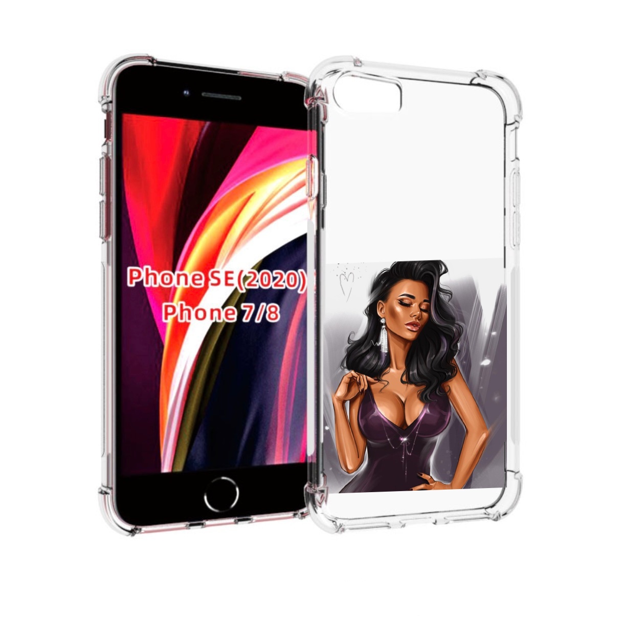 Чехол MyPads нарисованная-девушка-в-фиолетовом-платье женский для iPhone 7 4.7, Прозрачный, Tocco
Чехол MyPads нарисованная-девушка-в-фиолетовом-платье женский для iPhone 7 4.7, Прозрачный, Tocco