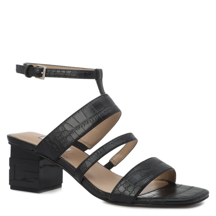 фото Женские босоножки guess malin2 fl6ml2pel03 цв. черный 39 eu
