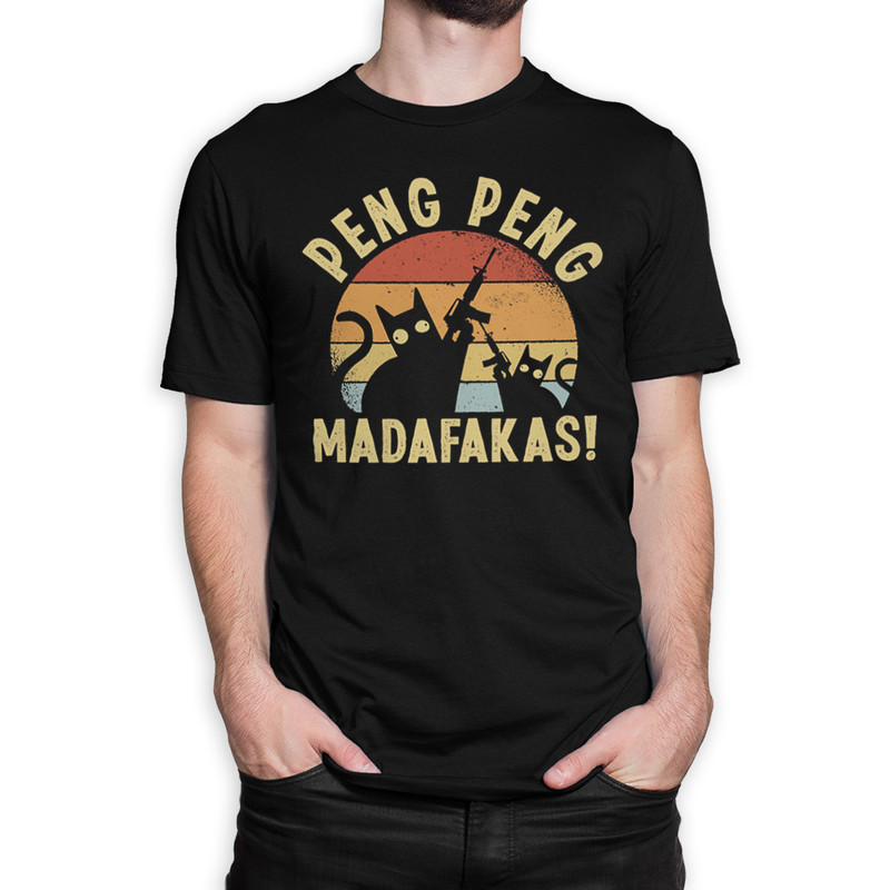 Футболка мужская Dream Shirts Котики с автоматами - Peng Peng Madafakas 12765022 черная S, Черный, Котики с автоматами - Peng Peng Madafakas 12765022
Футболка мужская Dream Shirts Котики с автоматами - Peng Peng Madafakas 12765022 черная S, Черный, Котики с автоматами - Peng Peng Madafakas 12765022
