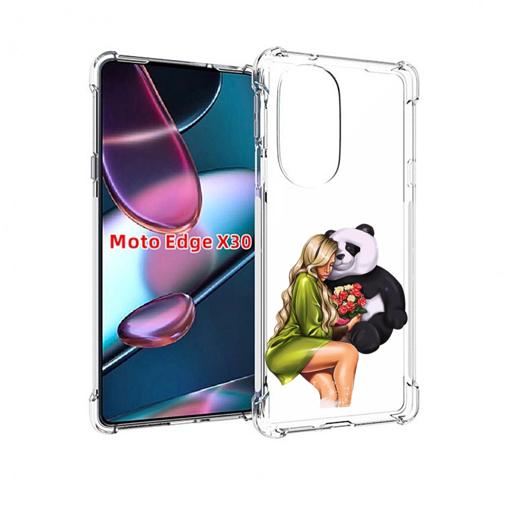 Чехол MyPads Девушка-с-пандой-с-букетом женский для Motorola Moto Edge X30, Прозрачный, Tocco
Чехол MyPads Девушка-с-пандой-с-букетом женский для Motorola Moto Edge X30, Прозрачный, Tocco