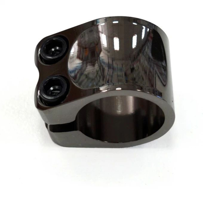 фото Зажим ihc 31,8мм 2 болта tech team cl-ed для eddy, черный металлик