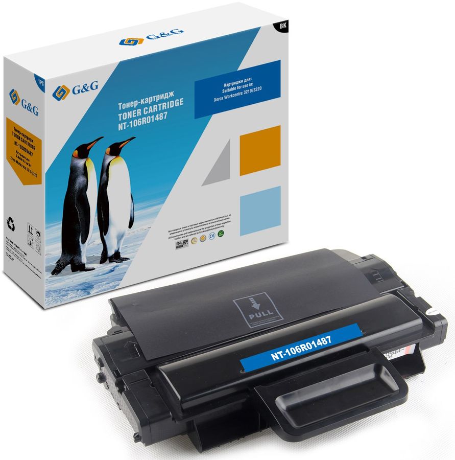 Картридж GalaGrand 106R01487 для лазерного принтера Xerox WorkCentre 3210 / 3220 Black, Черный
Картридж GalaGrand 106R01487 для лазерного принтера Xerox WorkCentre 3210 / 3220 Black, Черный