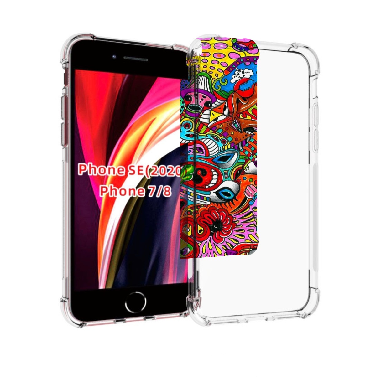 Чехол MyPads разные абстракции яркие для iPhone 7 4.7 / iPhone 8 / iPhone SE 2 (2020), Прозрачный, Tocco
Чехол MyPads разные абстракции яркие для iPhone 7 4.7 / iPhone 8 / iPhone SE 2 (2020), Прозрачный, Tocco