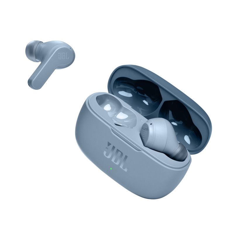 фото Беспроводные наушники jbl wave 200 blue