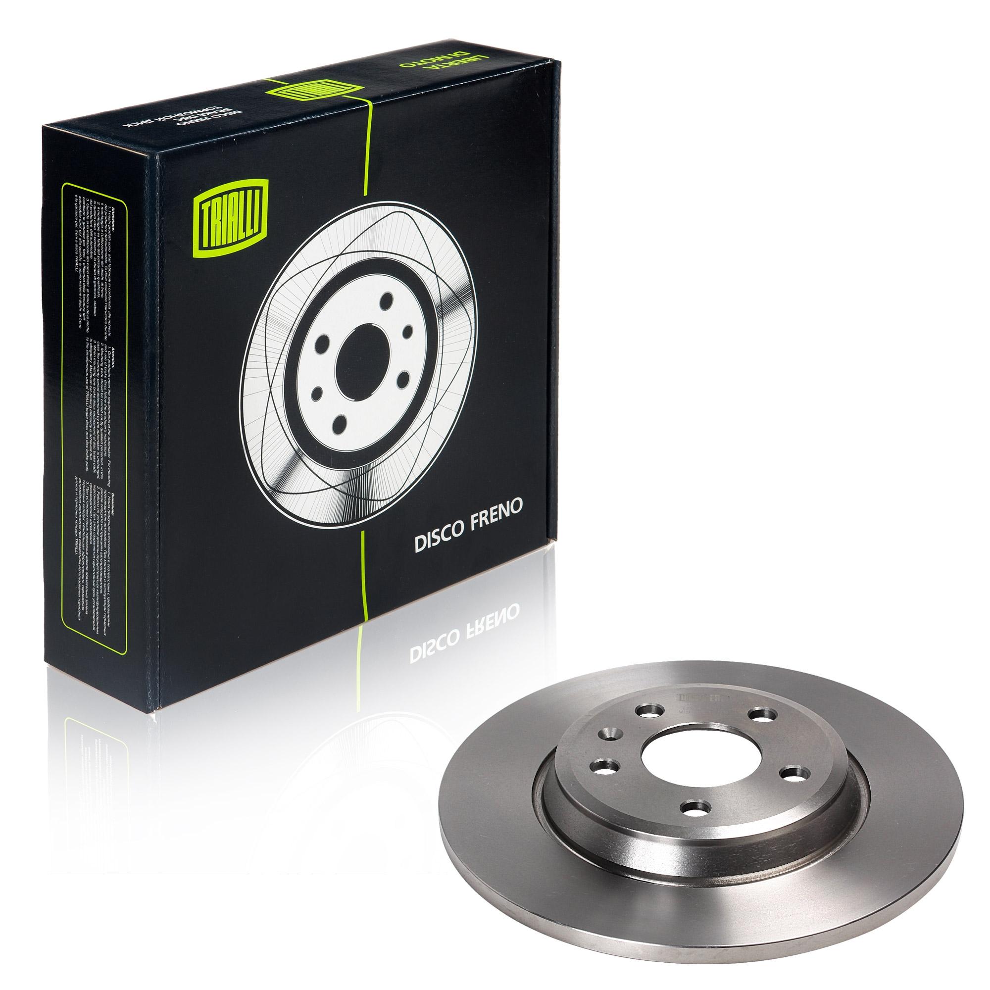 фото Диск тормозной задний trialli df 180116