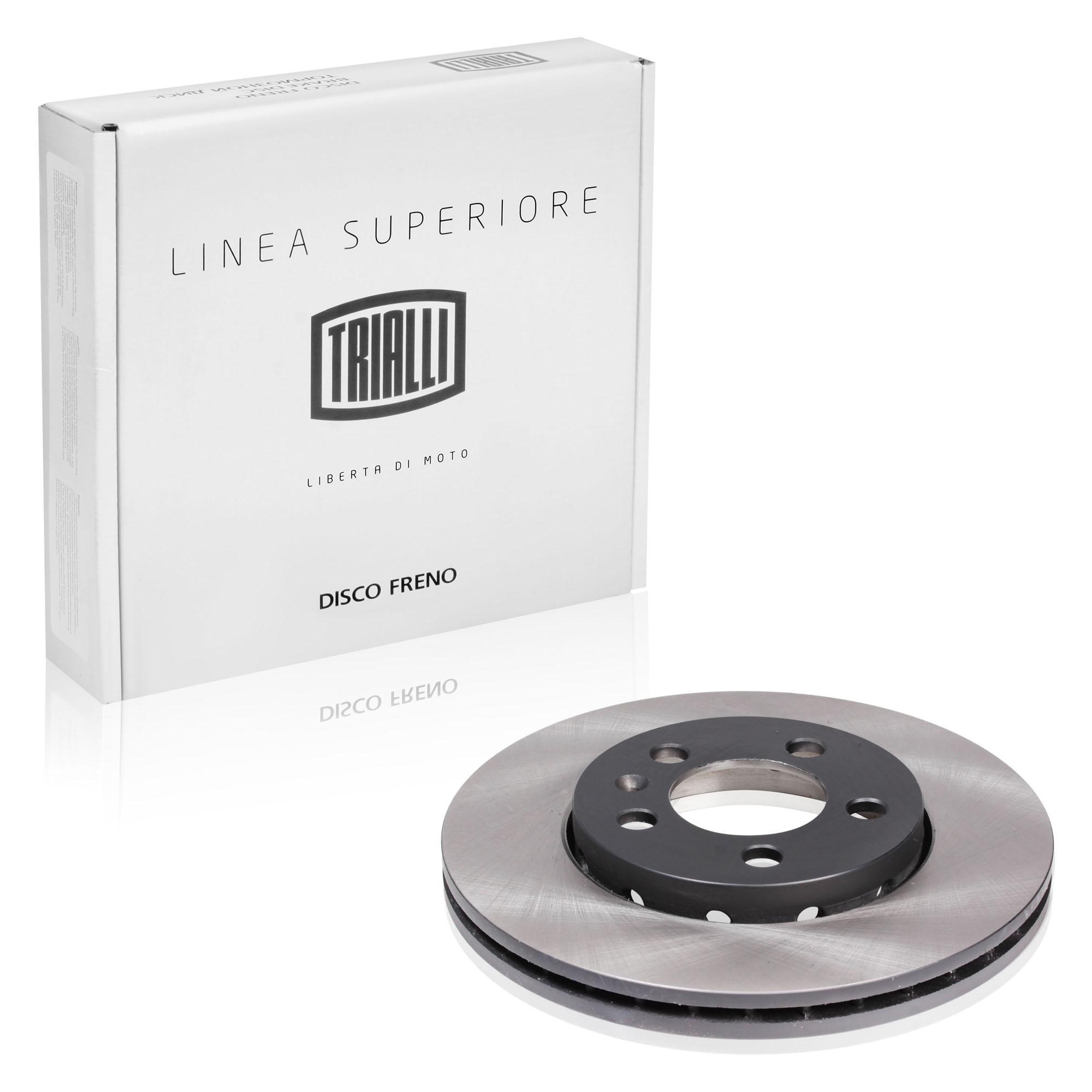 фото Диск тормозной передний trialli df 1801s