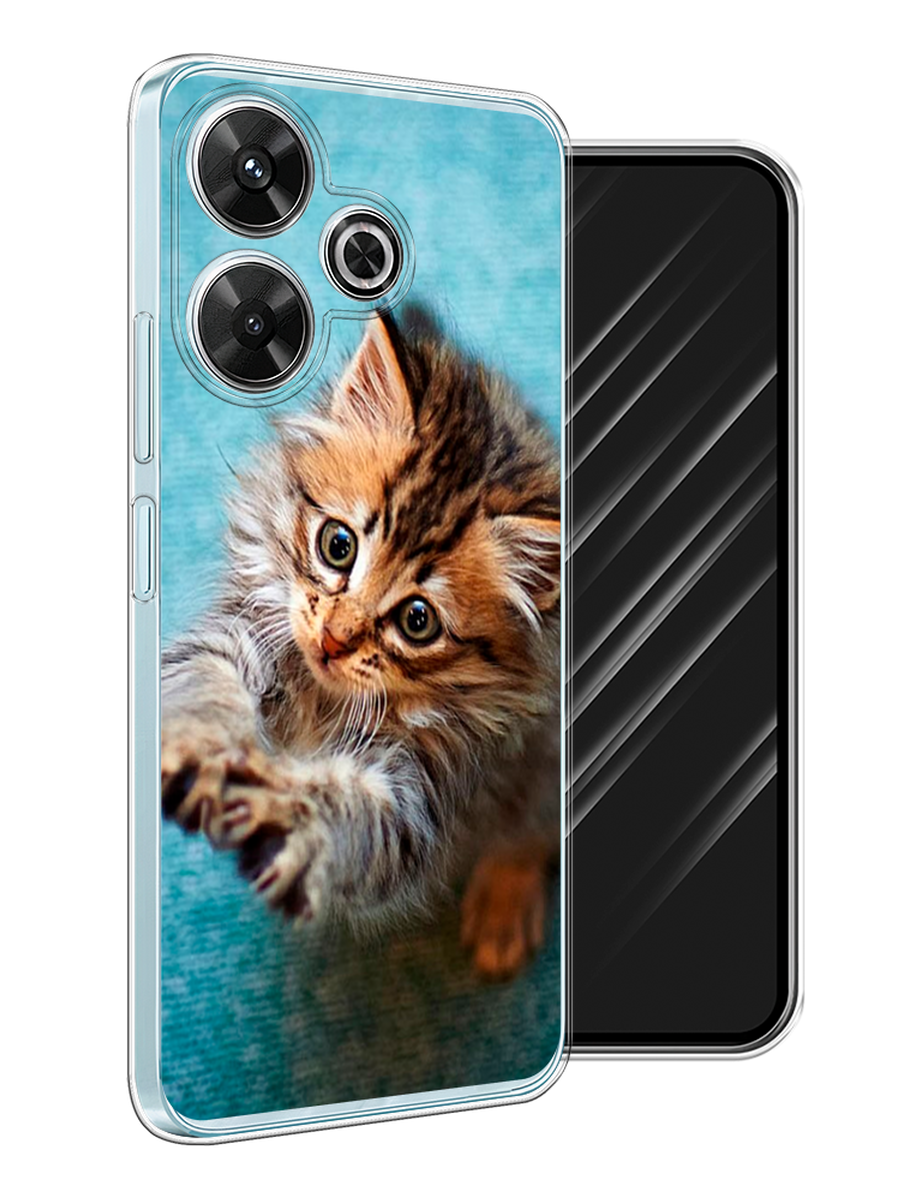 Чехол Awog на Xiaomi Redmi Note 13R/Redmi 13, Poco M6 4G "Котенок просит есть", Бирюзовый;коричневый;белый, 322550-1
Чехол Awog на Xiaomi Redmi Note 13R/Redmi 13, Poco M6 4G "Котенок просит есть", Бирюзовый;коричневый;белый, 322550-1