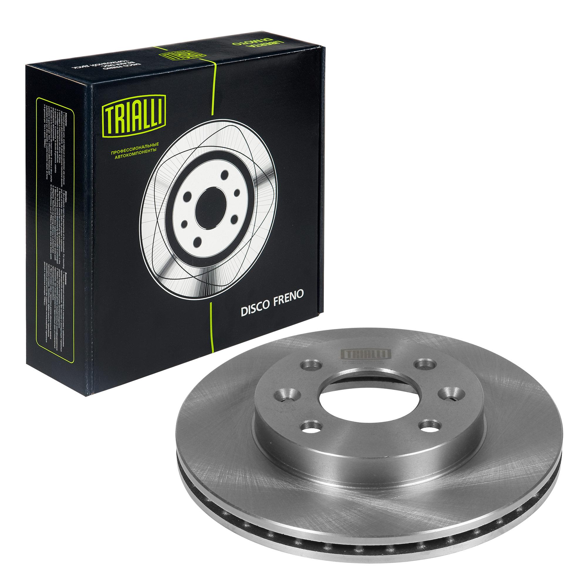 фото Диск тормозной передний renault clio/kangoo d=238 trialli df 095104