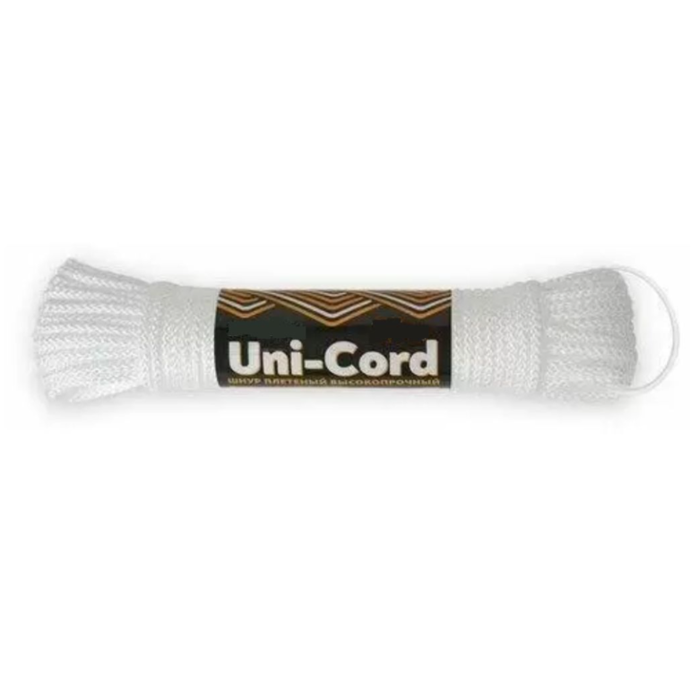 Шнур плетеный Петроканат UNI-CORD 2,5 мм (10 м) белый, минимоток (плетеный шнур; шнур, Uni-Cord
Шнур плетеный Петроканат UNI-CORD 2,5 мм (10 м) белый, минимоток (плетеный шнур; шнур, Uni-Cord