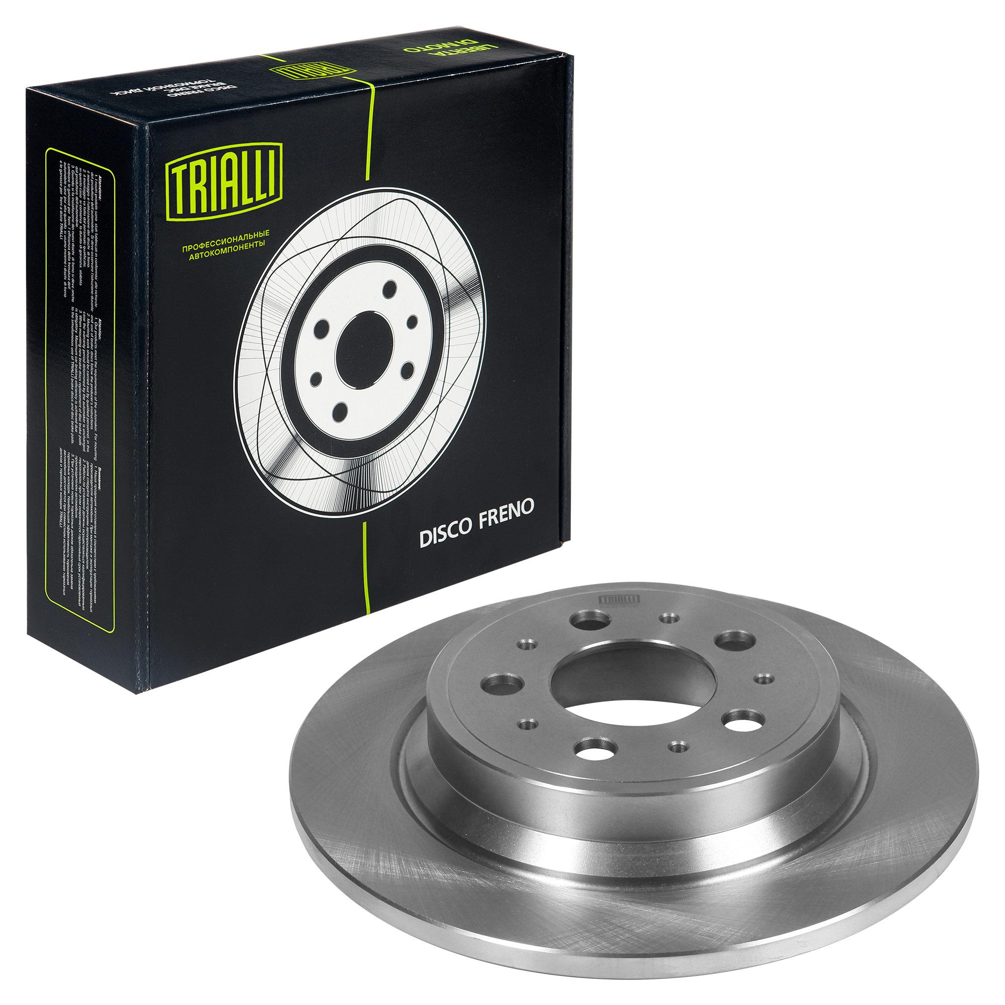 фото Диск тормозной задний для а/м volvo xc70 (00-) d=288 trialli df 106208