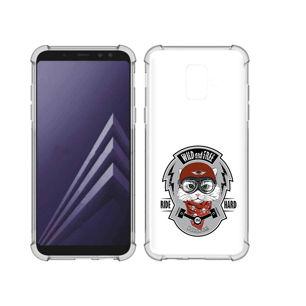 Чехол MyPads Tocco для Samsung Galaxy A6 (2018) кошка в шлеме (PT111558.582.404), Прозрачный, Tocco
Чехол MyPads Tocco для Samsung Galaxy A6 (2018) кошка в шлеме (PT111558.582.404), Прозрачный, Tocco