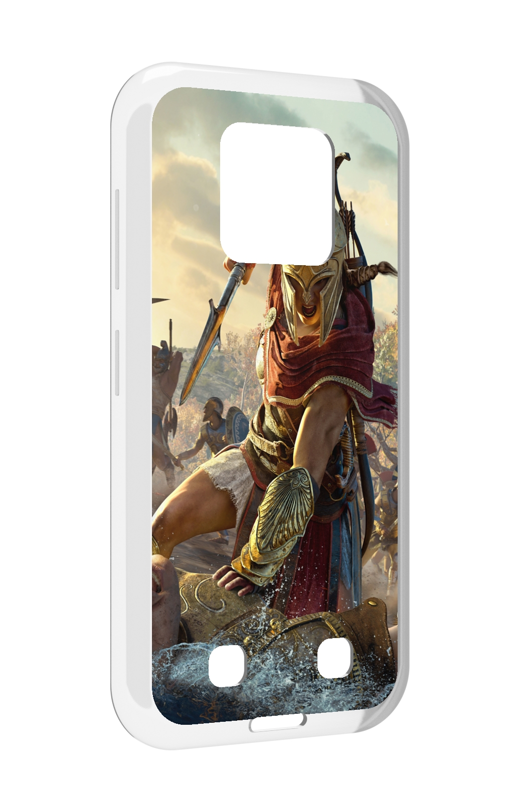 Чехол MyPads Assassin's Creed Odyssey Kassandra мужской для Oukitel WP18, Прозрачный, Tocco 
Чехол MyPads Assassin's Creed Odyssey Kassandra мужской для Oukitel WP18, Прозрачный, Tocco