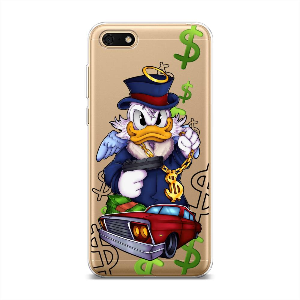 Чехол на Huawei Honor 7A "Scrooge McDuck with a Gold Chain", Красный;синий;белый, 66350-6
Чехол на Huawei Honor 7A "Scrooge McDuck with a Gold Chain", Красный;синий;белый, 66350-6