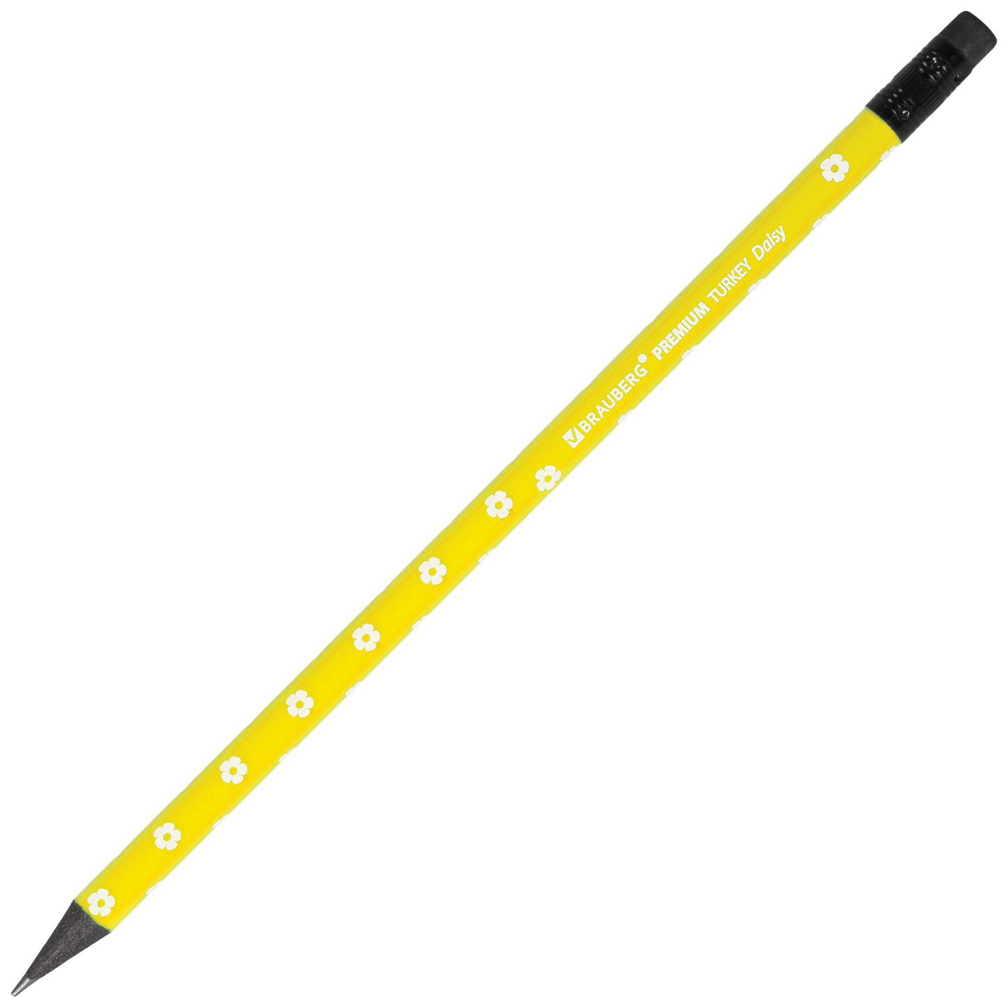 Карандаш чернографитный BRAUBERG PREMIUM TURKEY, 1 шт Daisy, НВ, ассорти, дисплей, 181567
Карандаш чернографитный BRAUBERG PREMIUM TURKEY, 1 шт Daisy, НВ, ассорти, дисплей, 181567