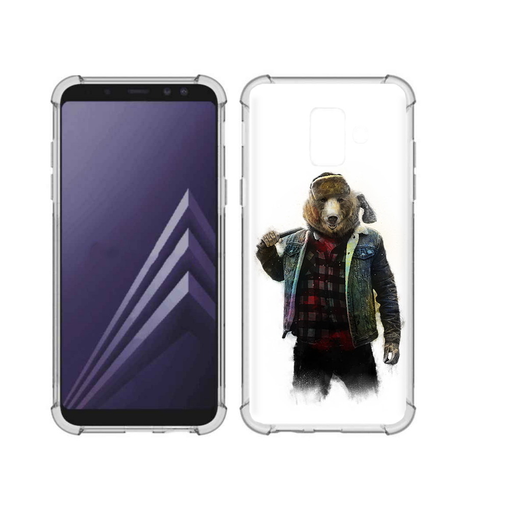 Чехол MyPads Tocco для Samsung Galaxy A6 (2018) медведь с топором (PT111558.582.469), Прозрачный, Tocco
Чехол MyPads Tocco для Samsung Galaxy A6 (2018) медведь с топором (PT111558.582.469), Прозрачный, Tocco