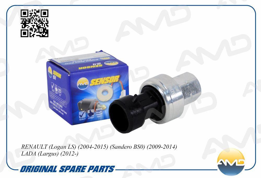 Датчик кондиционера AMD.SEN281 RENAULT Logan04-15 Sandero 09-14 Sandero Stepway10-14 LADA
Датчик кондиционера AMD.SEN281 RENAULT Logan04-15 Sandero 09-14 Sandero Stepway10-14 LADA
