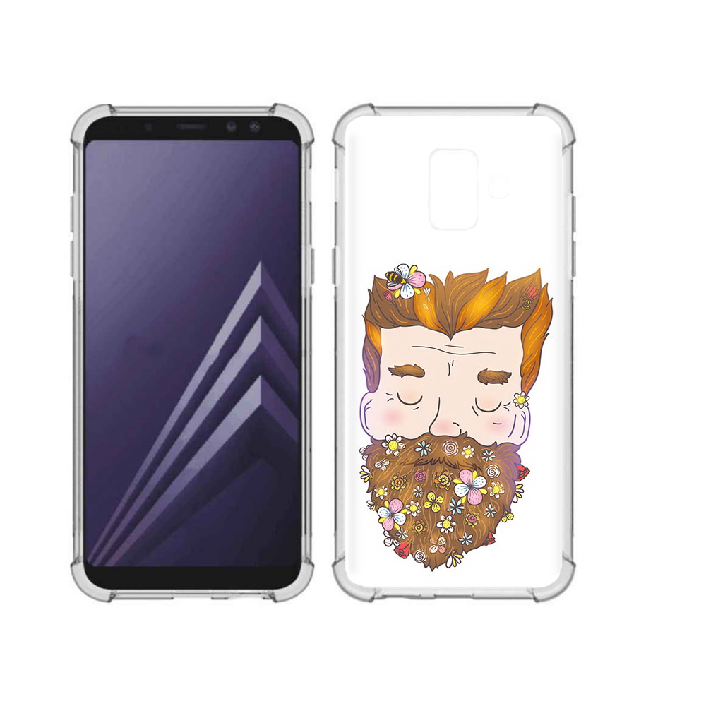 Чехол MyPads Tocco для Samsung Galaxy A6 (2018) мужчина с цветами в бороде, Прозрачный, Tocco
Чехол MyPads Tocco для Samsung Galaxy A6 (2018) мужчина с цветами в бороде, Прозрачный, Tocco