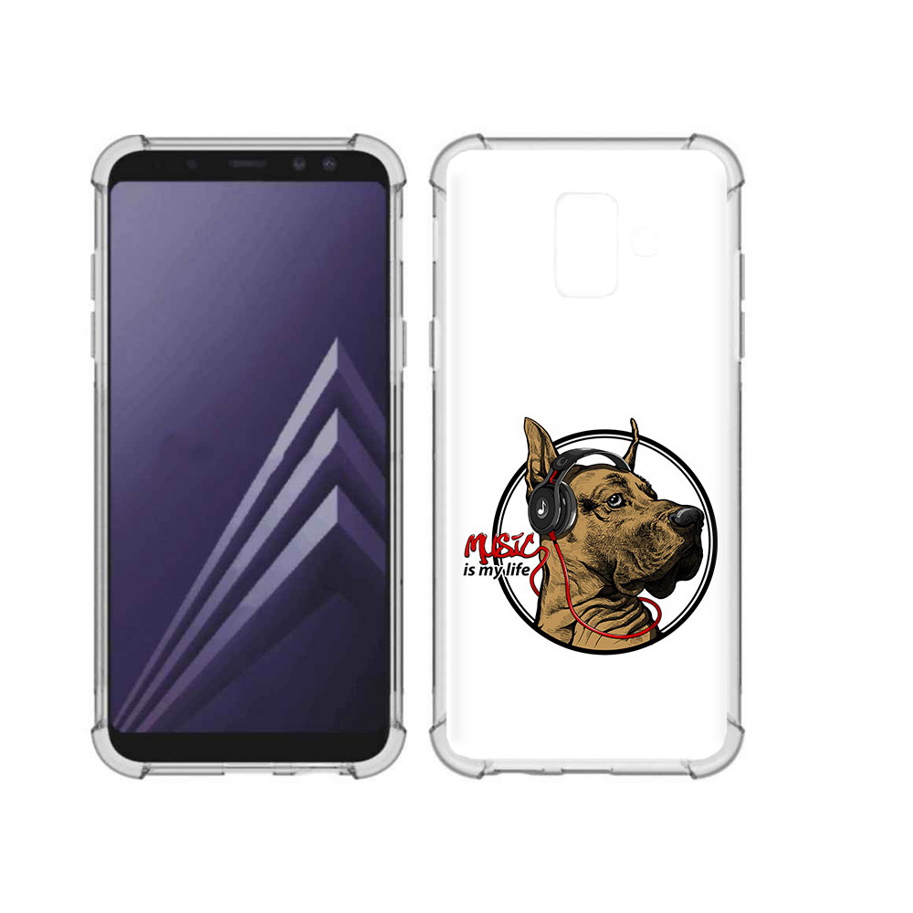 Чехол MyPads Tocco для Samsung Galaxy A6 (2018) музыкальная собака (PT111558.582.490), Прозрачный, Tocco
Чехол MyPads Tocco для Samsung Galaxy A6 (2018) музыкальная собака (PT111558.582.490), Прозрачный, Tocco