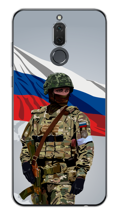 Чехол Awog на Huawei Nova 2i/Mate 10 Lite "Солдат с флагом", Белый;синий;красный;зеленый, 64150-1
Чехол Awog на Huawei Nova 2i/Mate 10 Lite "Солдат с флагом", Белый;синий;красный;зеленый, 64150-1