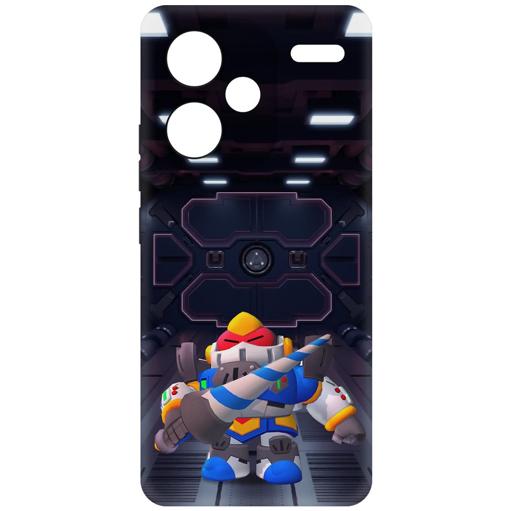 Чехол-накладка Soft Case Brawl Stars - Паладин Вольт-Меха для Xiaomi Redmi Note 13 Pro+ 5G, Черный
Чехол-накладка Soft Case Brawl Stars - Паладин Вольт-Меха для Xiaomi Redmi Note 13 Pro+ 5G, Черный