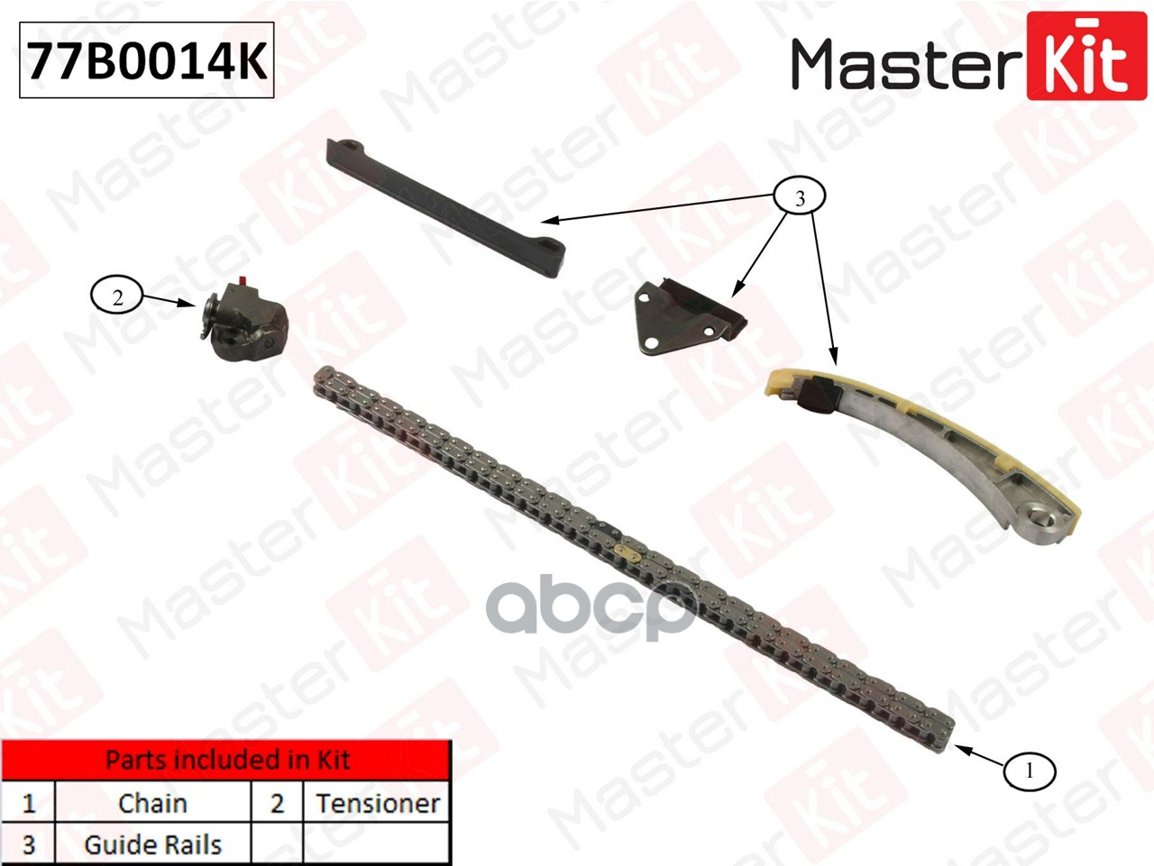 Комплект Цепи Грм Suzuki Grand Vitara 2.0 5dr J20a 98-05(Без Звездочек) MasterKit арт. 77b, 77B0014K
Комплект Цепи Грм Suzuki Grand Vitara 2.0 5dr J20a 98-05(Без Звездочек) MasterKit арт. 77b, 77B0014K