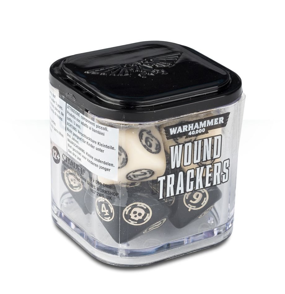 Настольная игра Warhammer 40,000 Wound Trackers Bone Black, 40-47B, Черный;белый
Настольная игра Warhammer 40,000 Wound Trackers Bone Black, 40-47B, Черный;белый