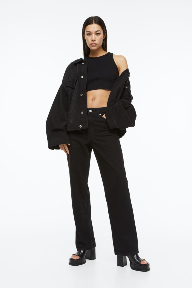 Джинсы женские H&M 1113296005 черные 50 EU (доставка из-за рубежа), Черный, 1113296005
Джинсы женские H&M 1113296005 черные 50 EU (доставка из-за рубежа), Черный, 1113296005