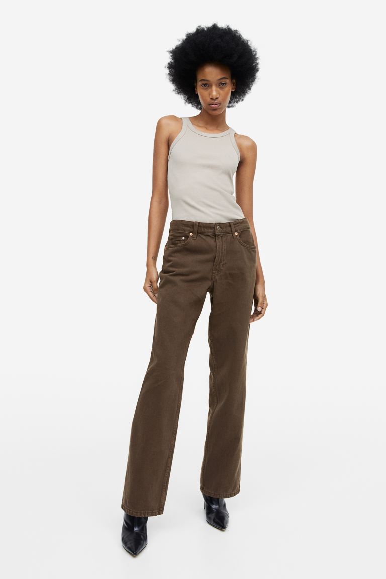 Джинсы женские H&M 1113296007 коричневые 40 EU (доставка из-за рубежа), Коричневый, 1113296007
Джинсы женские H&M 1113296007 коричневые 40 EU (доставка из-за рубежа), Коричневый, 1113296007
