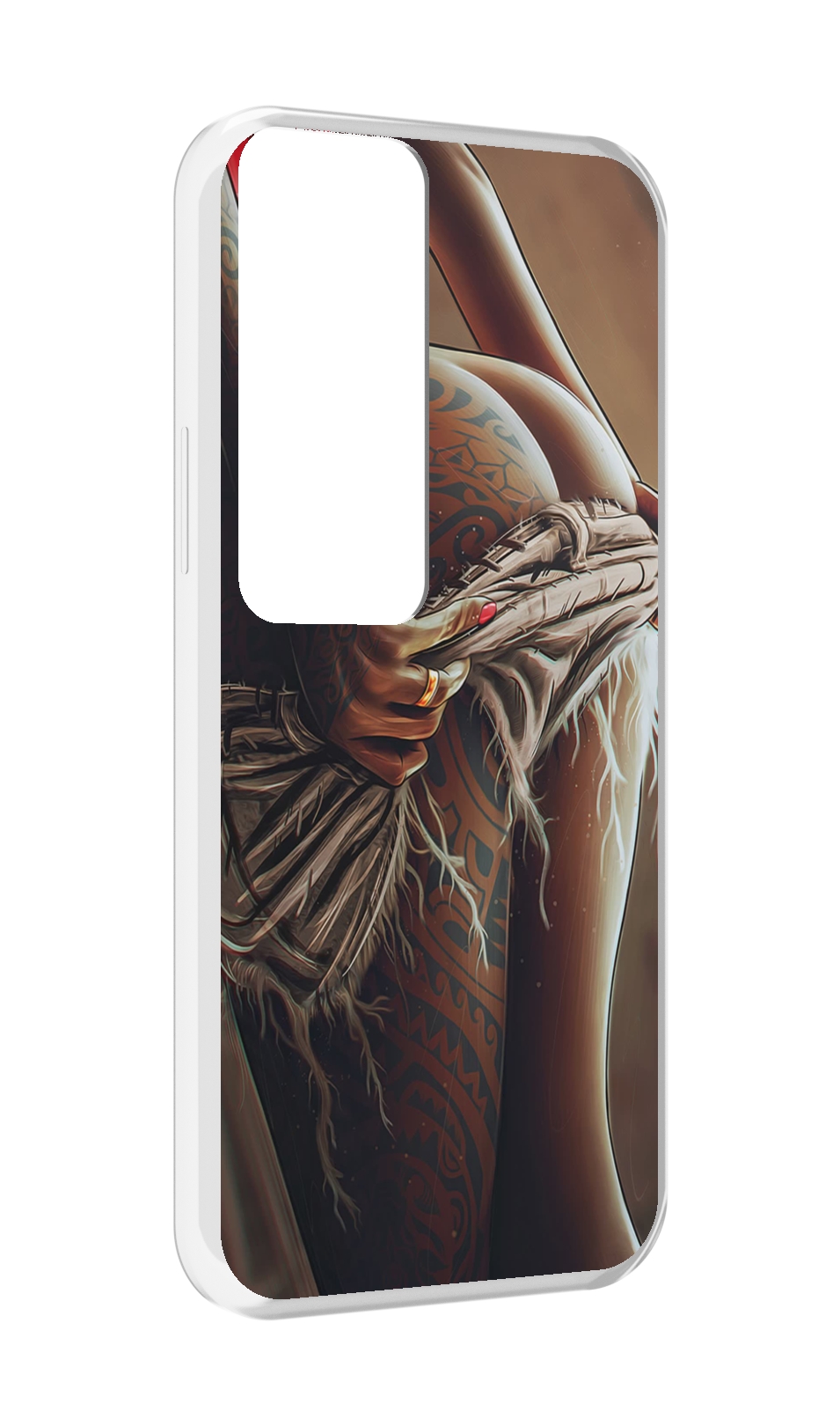 Чехол MyPads полуголая девушка фотография женский для Tecno Pova Neo 2, Прозрачный, Tocco 
Чехол MyPads полуголая девушка фотография женский для Tecno Pova Neo 2, Прозрачный, Tocco