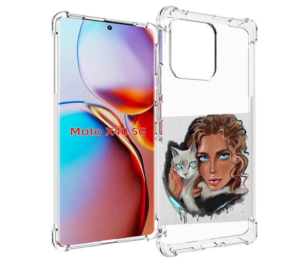 Чехол MyPads девушка-с-котом-голубые-глаза женский для Motorola Moto X40, Прозрачный, Tocco
Чехол MyPads девушка-с-котом-голубые-глаза женский для Motorola Moto X40, Прозрачный, Tocco