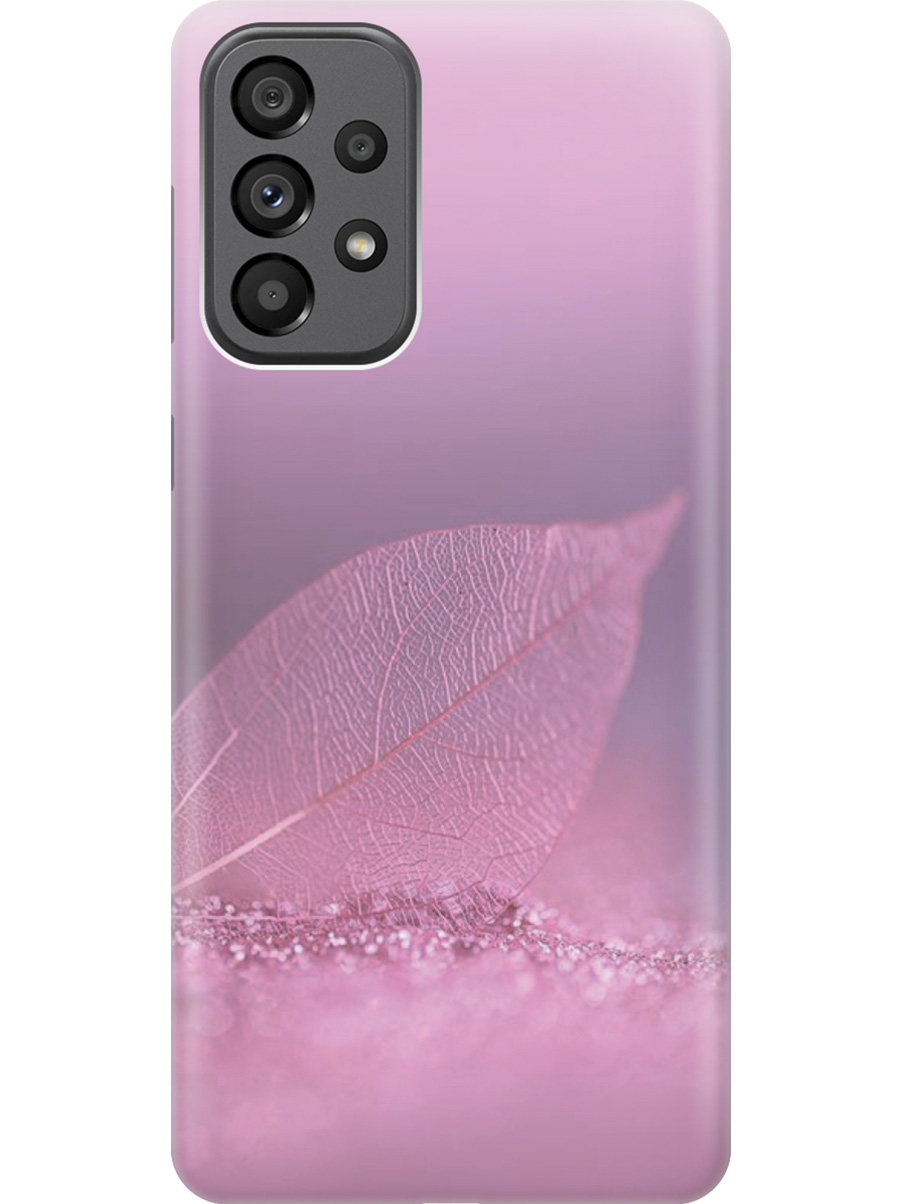 Силиконовый чехол на Samsung Galaxy A73 5G с принтом "Листок в розовых блестках", Прозрачный;розовый;фиолетовый, 740133122
Силиконовый чехол на Samsung Galaxy A73 5G с принтом "Листок в розовых блестках", Прозрачный;розовый;фиолетовый, 740133122