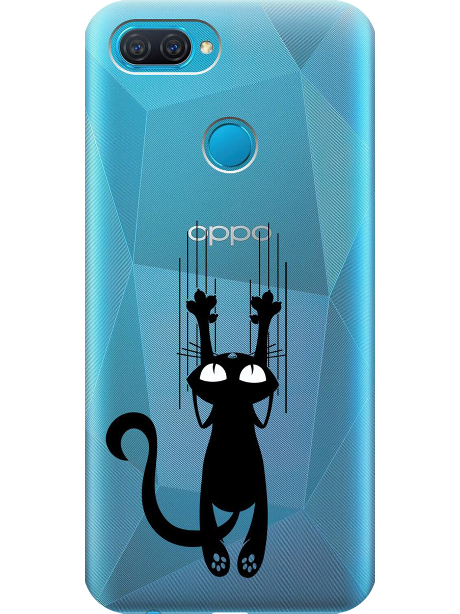 Силиконовый чехол на Oppo A12/A7/A5s с принтом "Кошечка царапка" прозрачный, Прозрачный;черный, 725455171
Силиконовый чехол на Oppo A12/A7/A5s с принтом "Кошечка царапка" прозрачный, Прозрачный;черный, 725455171