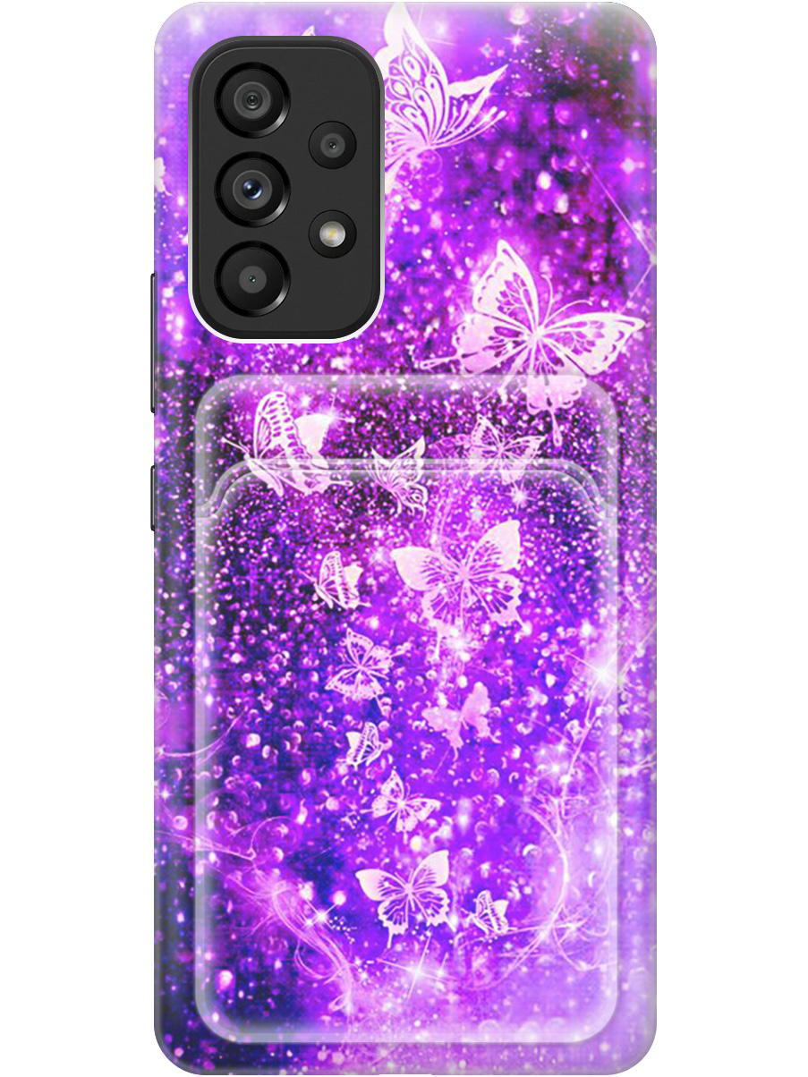 Силиконовый чехол на Samsung Galaxy A53 5G с рисунком "Фиолетовые бабочки", Фиолетовый;черный, 20012006
Силиконовый чехол на Samsung Galaxy A53 5G с рисунком "Фиолетовые бабочки", Фиолетовый;черный, 20012006