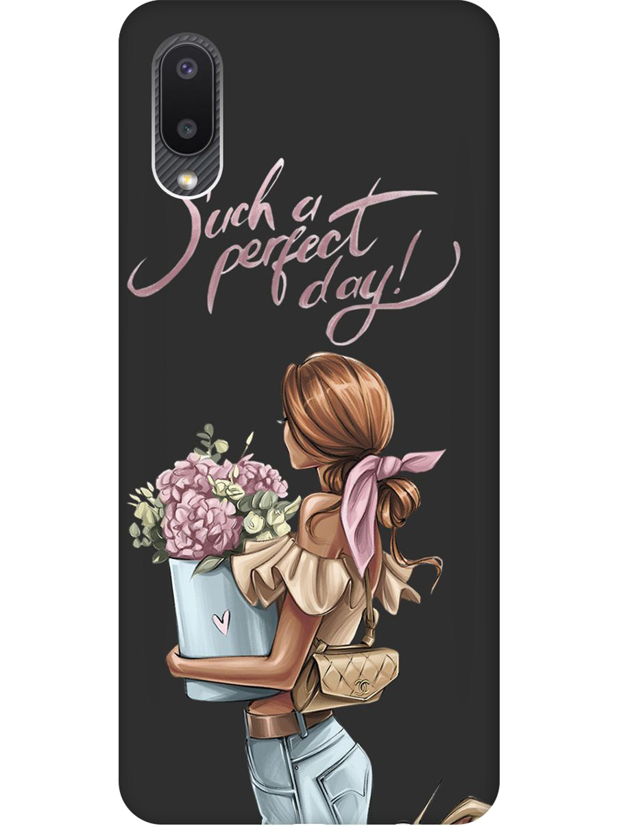 Силиконовый чехол на Samsung Galaxy A02 с принтом "Какой прекрасный день" матовый черный, Черный;прозрачный;голубой;розовый, 724352175
Силиконовый чехол на Samsung Galaxy A02 с принтом "Какой прекрасный день" матовый черный, Черный;прозрачный;голубой;розовый, 724352175