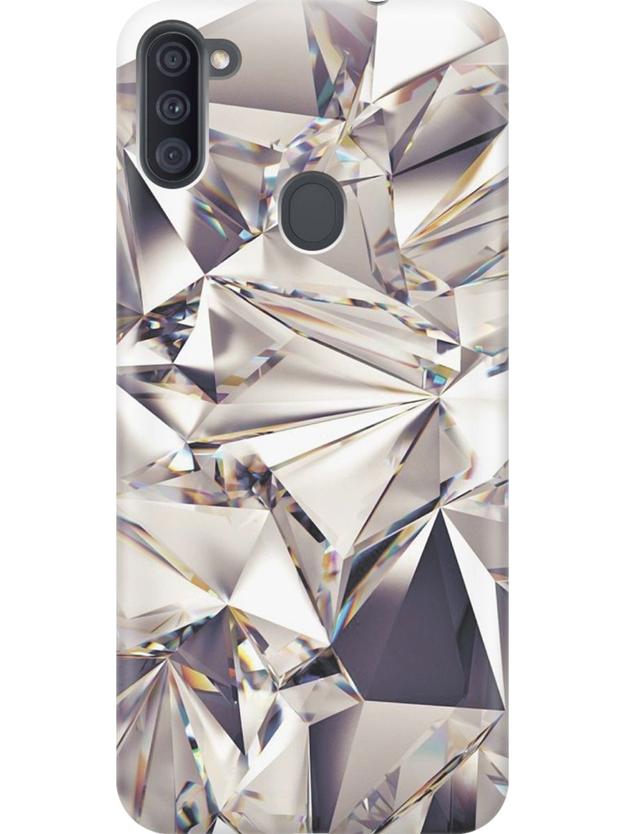 Силиконовый чехол на Samsung Galaxy A11/M11 с принтом "Алмазные грани", Прозрачный;серый;черный, 722820831
Силиконовый чехол на Samsung Galaxy A11/M11 с принтом "Алмазные грани", Прозрачный;серый;черный, 722820831