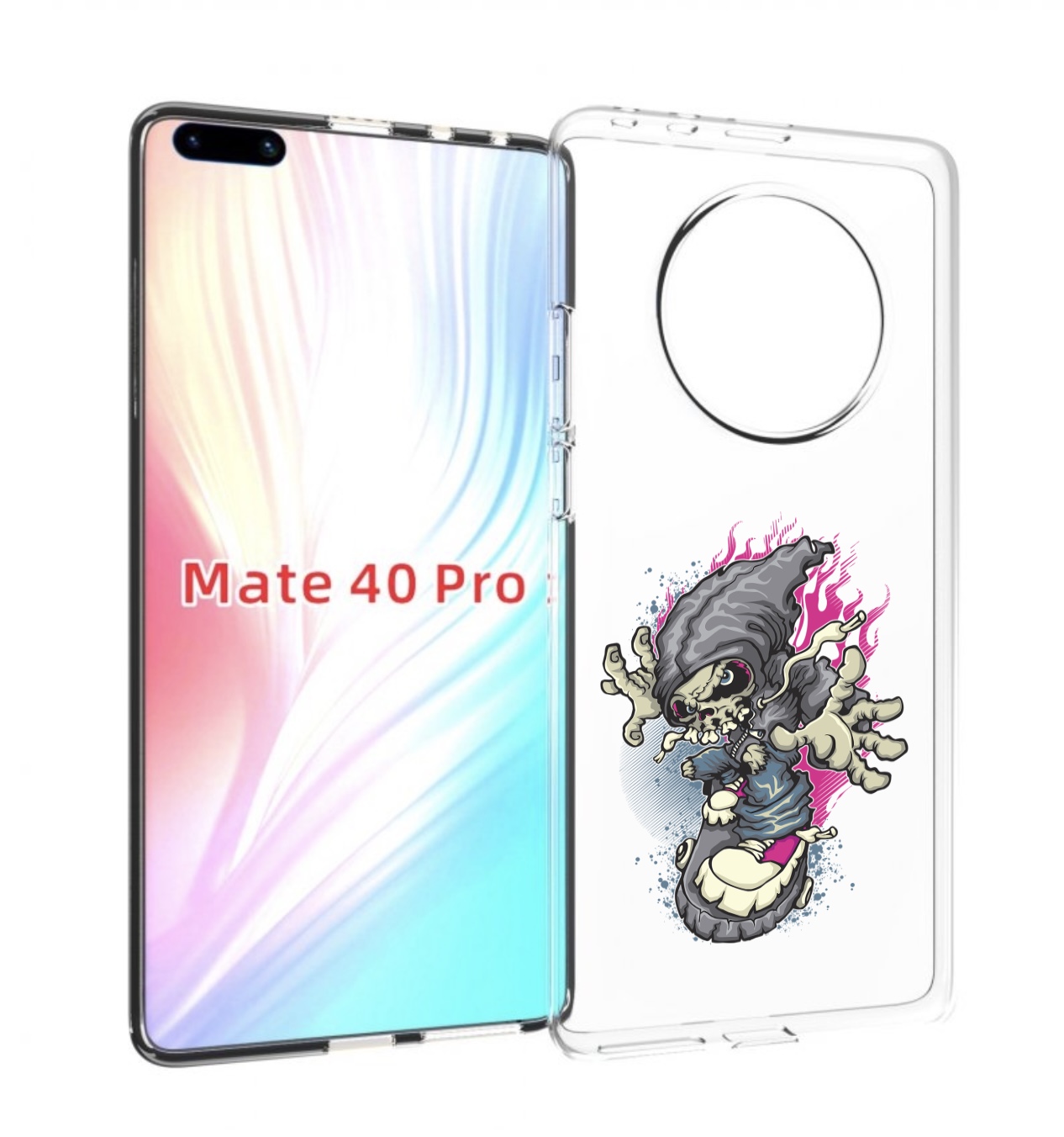 Чехол MyPads нарисованный скелет на скейт борде для Huawei Mate 40 Pro (NOH-NX9), Прозрачный, Tocco
Чехол MyPads нарисованный скелет на скейт борде для Huawei Mate 40 Pro (NOH-NX9), Прозрачный, Tocco
