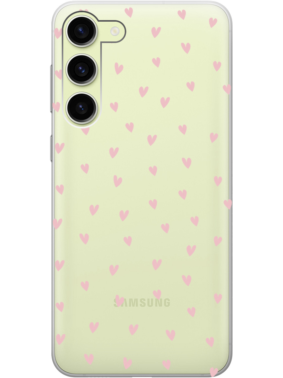Силиконовый чехол на Samsung Galaxy S23+ с принтом "Розовые сердечки" прозрачный, Прозрачный;розовый, 767959391
Силиконовый чехол на Samsung Galaxy S23+ с принтом "Розовые сердечки" прозрачный, Прозрачный;розовый, 767959391