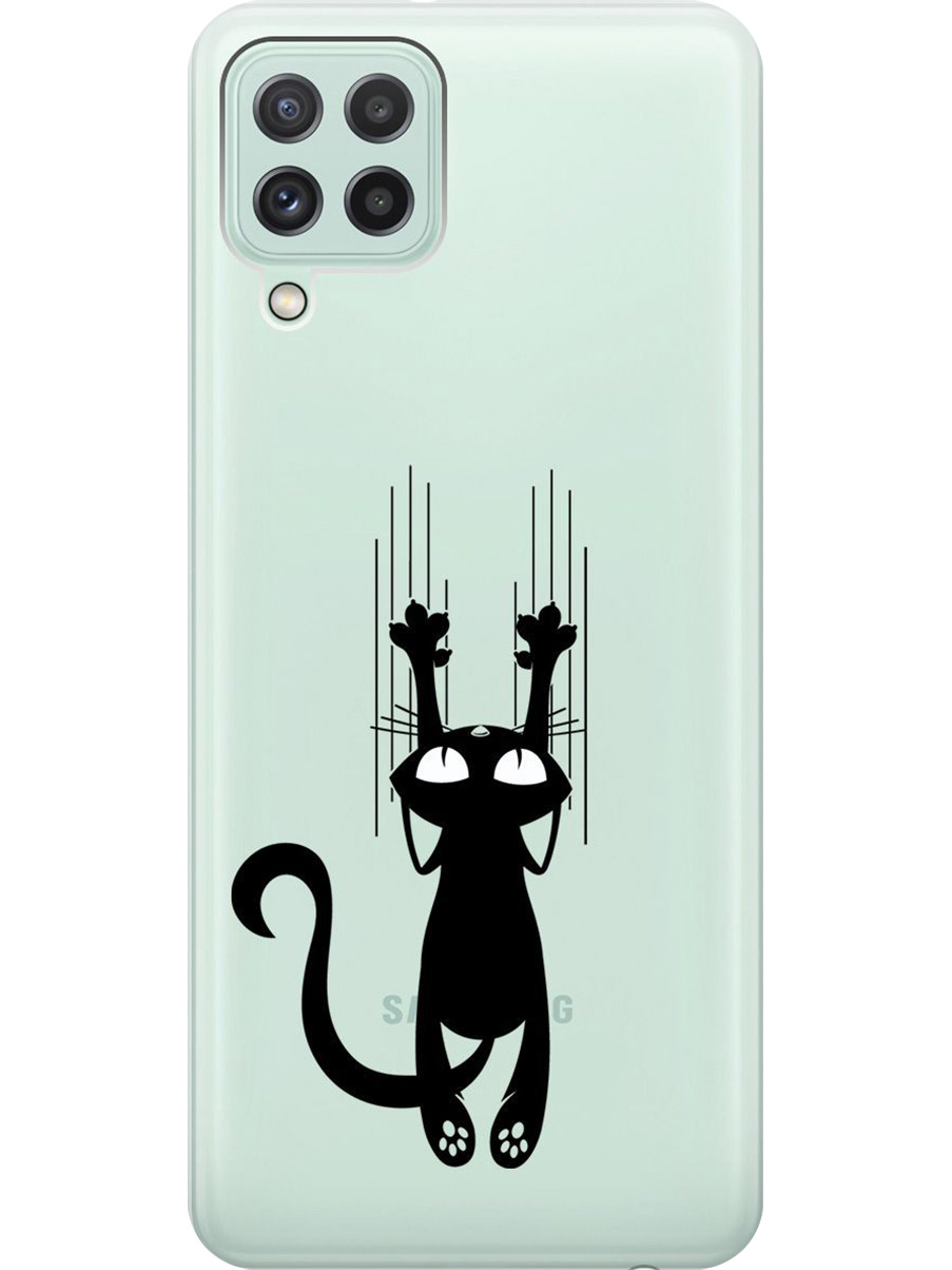 Силиконовый чехол на Samsung Galaxy A22/M32/M22 с принтом "Кошечка царапка" прозрачный, Прозрачный;черный, 730829571
Силиконовый чехол на Samsung Galaxy A22/M32/M22 с принтом "Кошечка царапка" прозрачный, Прозрачный;черный, 730829571