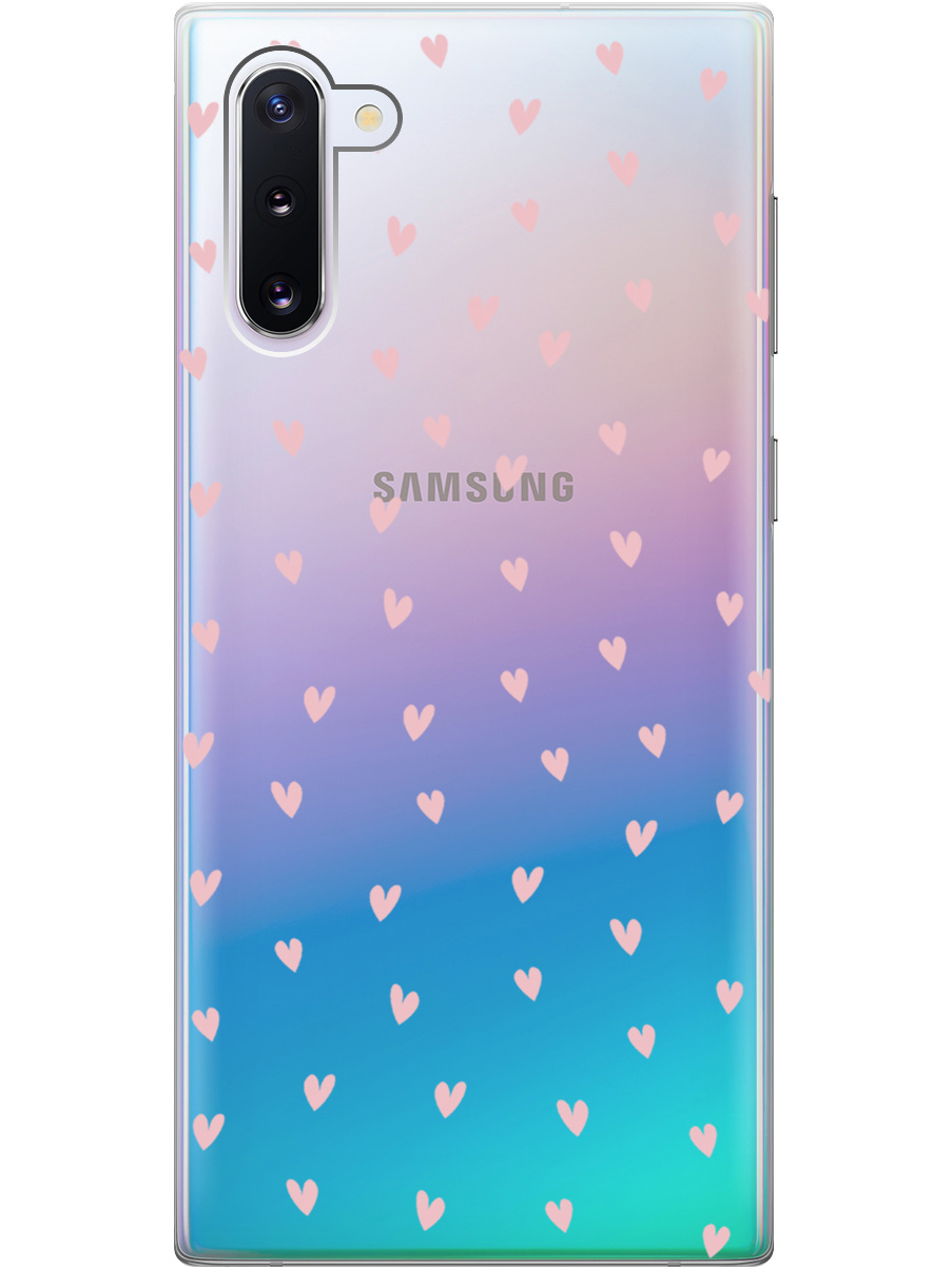 Силиконовый чехол на Samsung Galaxy Note 10 с принтом "Розовые сердечки" прозрачный, Прозрачный;розовый, 721799291
Силиконовый чехол на Samsung Galaxy Note 10 с принтом "Розовые сердечки" прозрачный, Прозрачный;розовый, 721799291