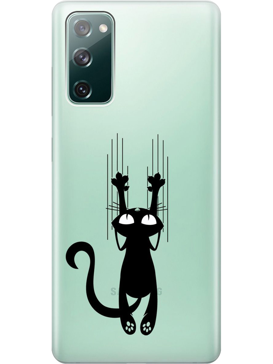 Силиконовый чехол на Samsung Galaxy S20 FE с принтом "Кошечка царапка" прозрачный, Прозрачный;черный, 723485471
Силиконовый чехол на Samsung Galaxy S20 FE с принтом "Кошечка царапка" прозрачный, Прозрачный;черный, 723485471