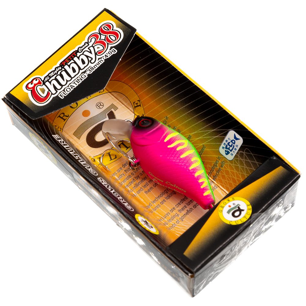 Воблер Grows Culture Chubby 38f uv17 Dragon Fruit Mat Tiger 38 мм 4 гр плавающий до 1 м, Разноцветный, Chubby 38f
Воблер Grows Culture Chubby 38f uv17 Dragon Fruit Mat Tiger 38 мм 4 гр плавающий до 1 м, Разноцветный, Chubby 38f