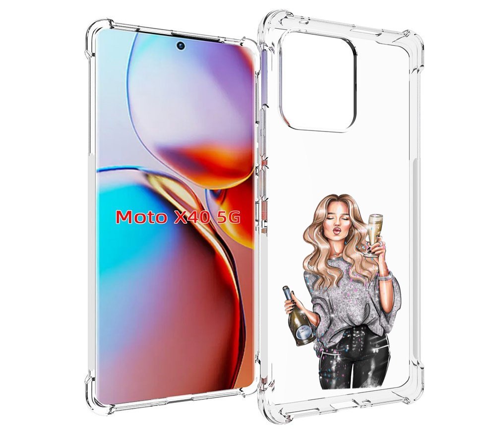 Чехол MyPads красивая-любительница-шампанского женский для Motorola Moto X40, Прозрачный, Tocco
Чехол MyPads красивая-любительница-шампанского женский для Motorola Moto X40, Прозрачный, Tocco