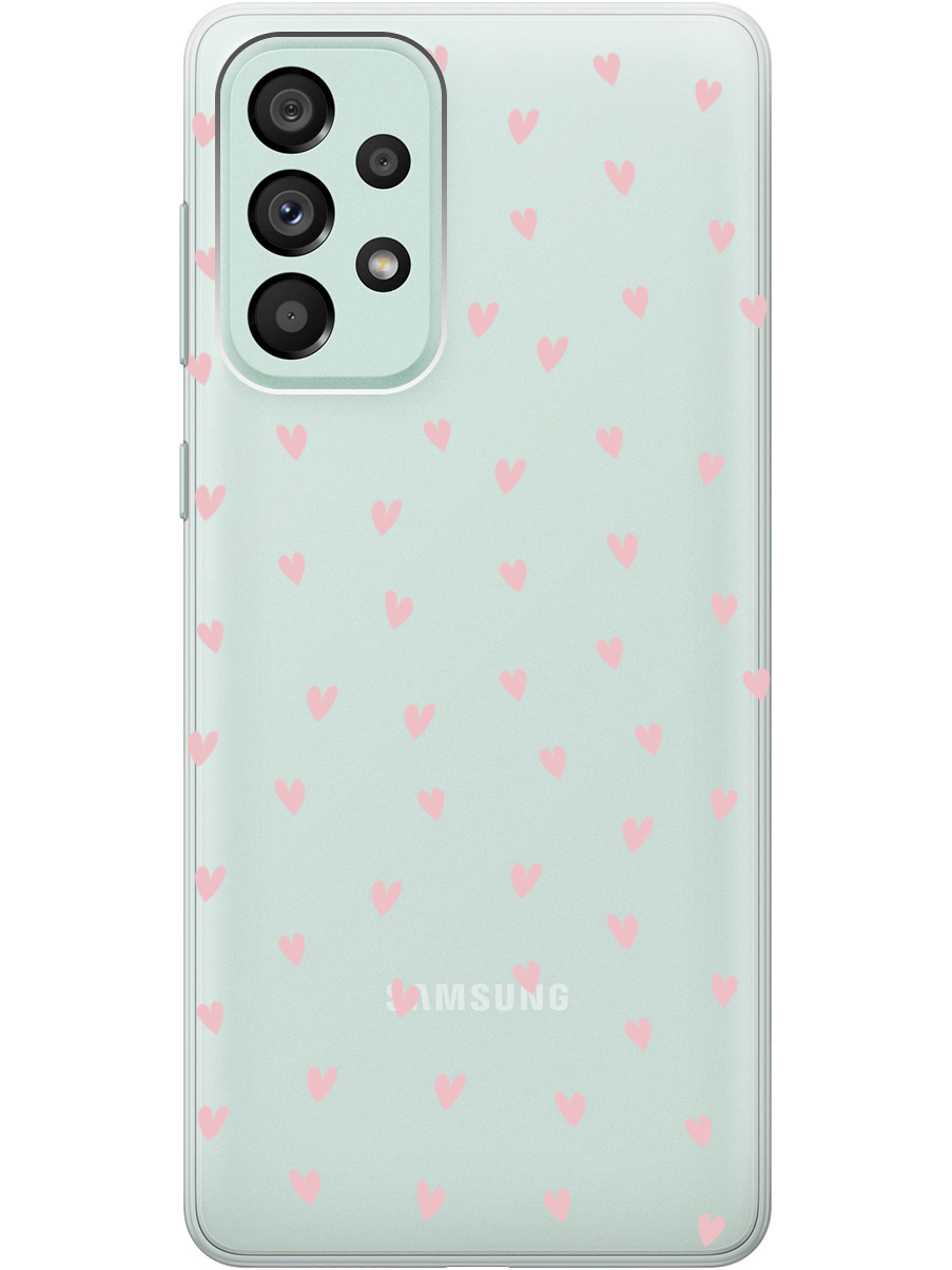 Силиконовый чехол на Samsung Galaxy A73 5G с принтом "Розовые сердечки" прозрачный, Прозрачный;розовый, 740133191
Силиконовый чехол на Samsung Galaxy A73 5G с принтом "Розовые сердечки" прозрачный, Прозрачный;розовый, 740133191