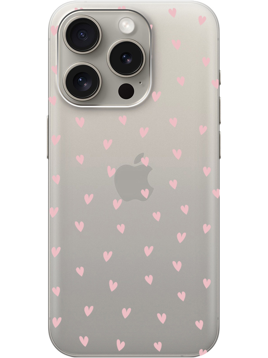 Силиконовый чехол на Apple iPhone 15 Pro с принтом "Розовые сердечки" прозрачный, Прозрачный;розовый, 775148091
Силиконовый чехол на Apple iPhone 15 Pro с принтом "Розовые сердечки" прозрачный, Прозрачный;розовый, 775148091