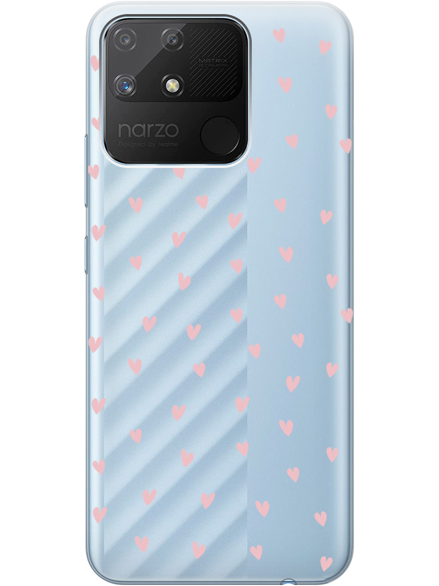 Силиконовый чехол на Realme narzo 50A с принтом "Розовые сердечки" прозрачный, Прозрачный;розовый, 740189991
Силиконовый чехол на Realme narzo 50A с принтом "Розовые сердечки" прозрачный, Прозрачный;розовый, 740189991