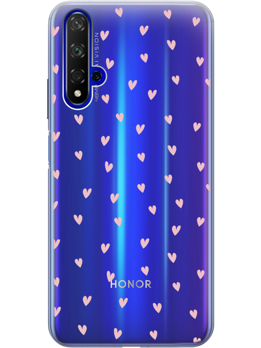 Силиконовый чехол на Honor 20 / Huawei Nova 5T с принтом "Розовые сердечки" прозрачный, Прозрачный;розовый, 721508991
Силиконовый чехол на Honor 20 / Huawei Nova 5T с принтом "Розовые сердечки" прозрачный, Прозрачный;розовый, 721508991